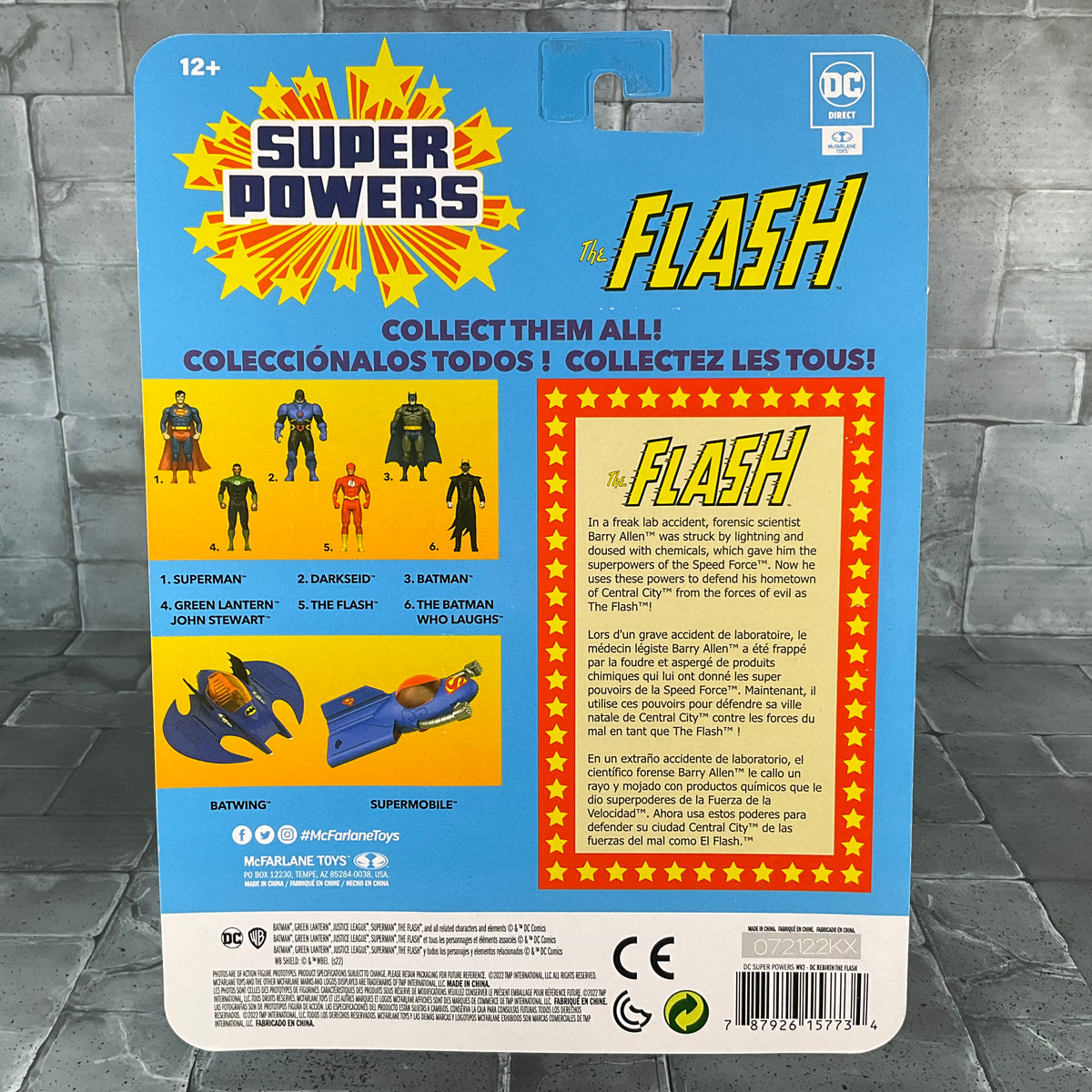 McFarlane Super Powers The Flash Cherry Bomb Toys