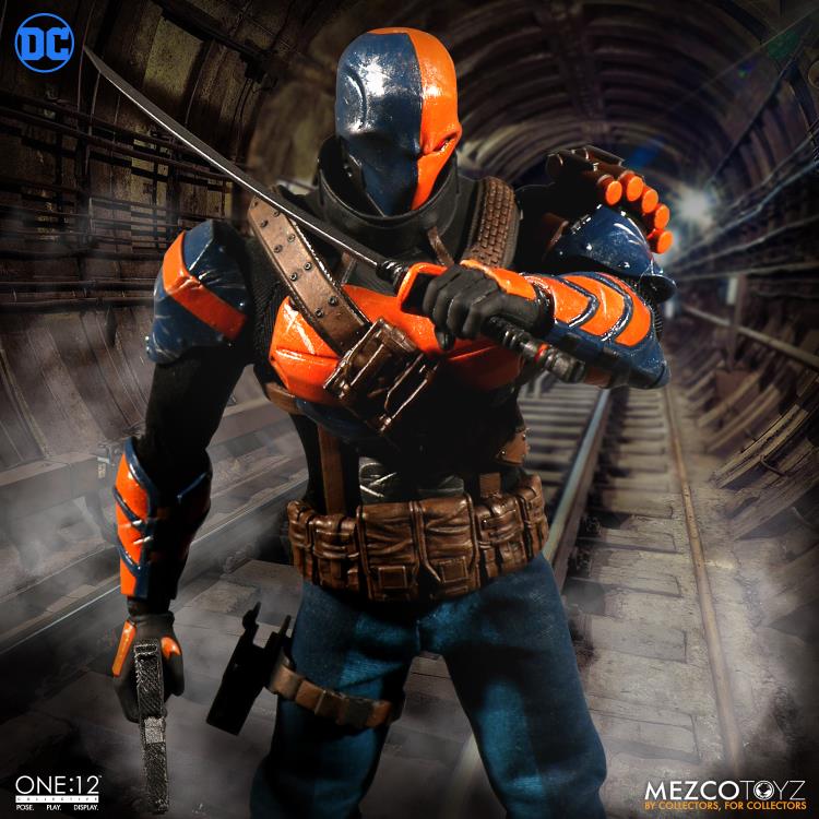 mezcoone:12collective デス・ストローク Mezco One:12 Collective Deathstroke Action Figure Review