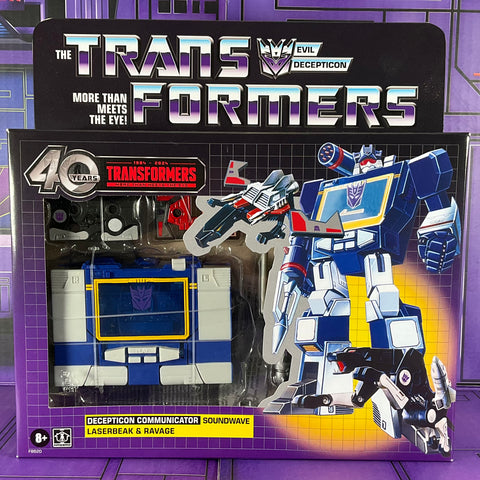 Transformers 40th Anniversary Soundwave