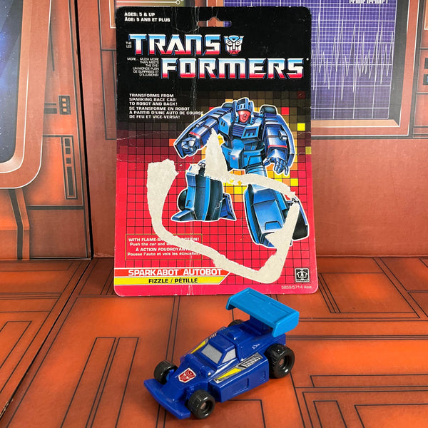 Transformers G1 - Fizzle w/ full cardback