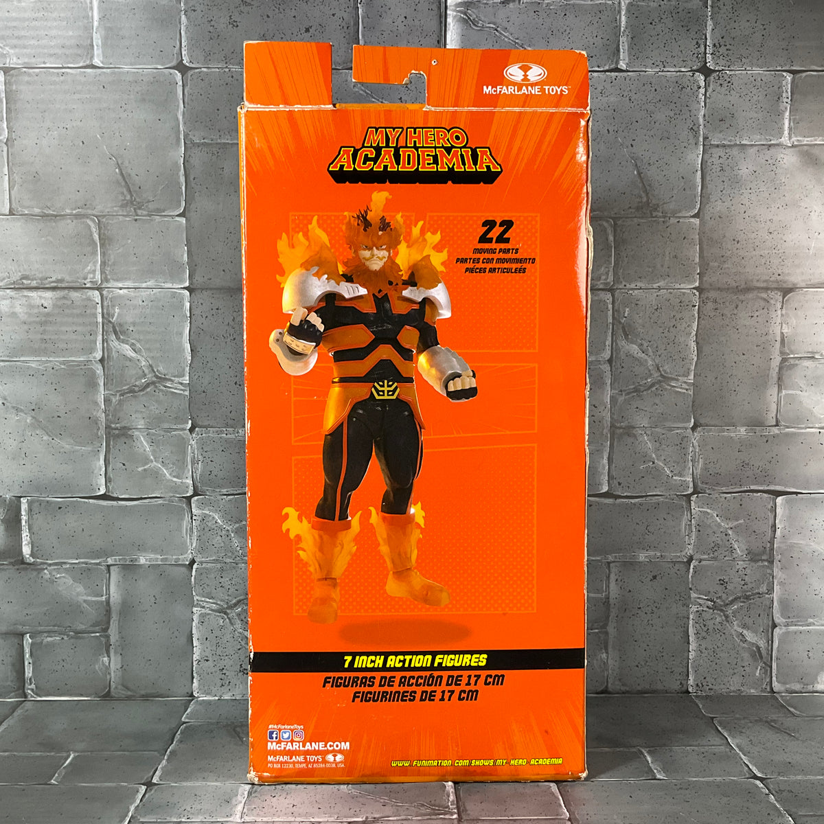 My Hero Academia 7” Endeavor Cherry Bomb Toys