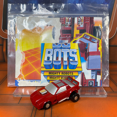 1984 GoBots - Street Heat (W/ Card)