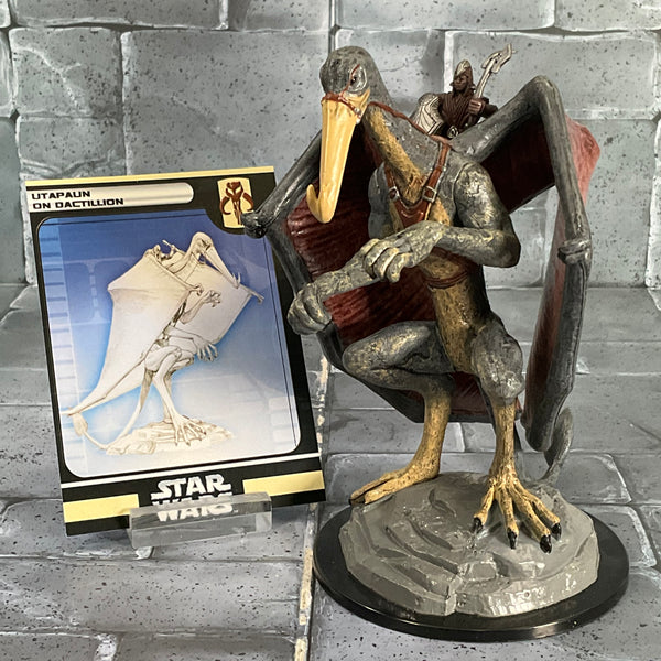 Star Wars Miniatures 49/60 Utapaun on Dactillion