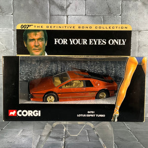 007 James Bond Corgi - For Your Eyes Only Lotus Esprit Turbo