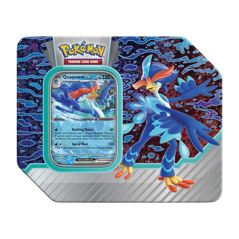 * Pokémon TCG: Paldea Partners Tin (Quaquaval ex)