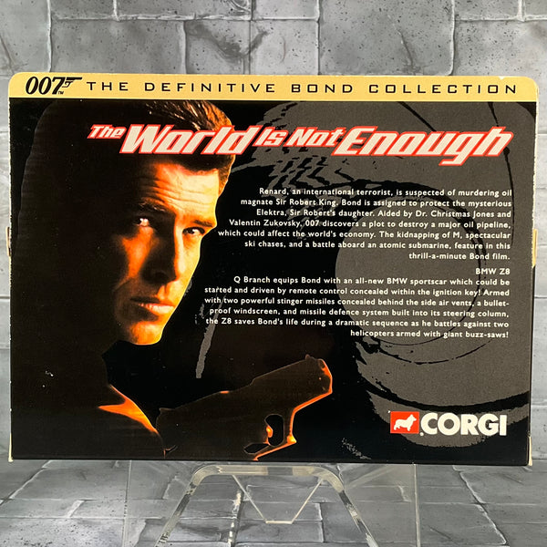 007 James Bond Corgi - The World Is Not Enough BMW Z8