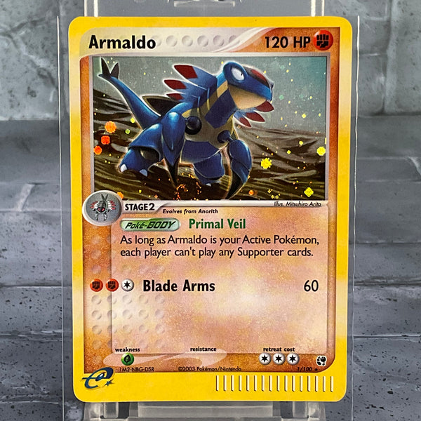 Pokémon TCG – EX Sandstorm: Armaldo #1 - NM Condition