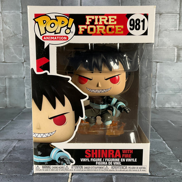 Funko Pop - Fire Force: Shinra with Fire #981
