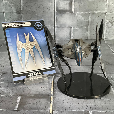 Star Wars Miniatures 4/60 Droid Starfighter in Walking Mode #1