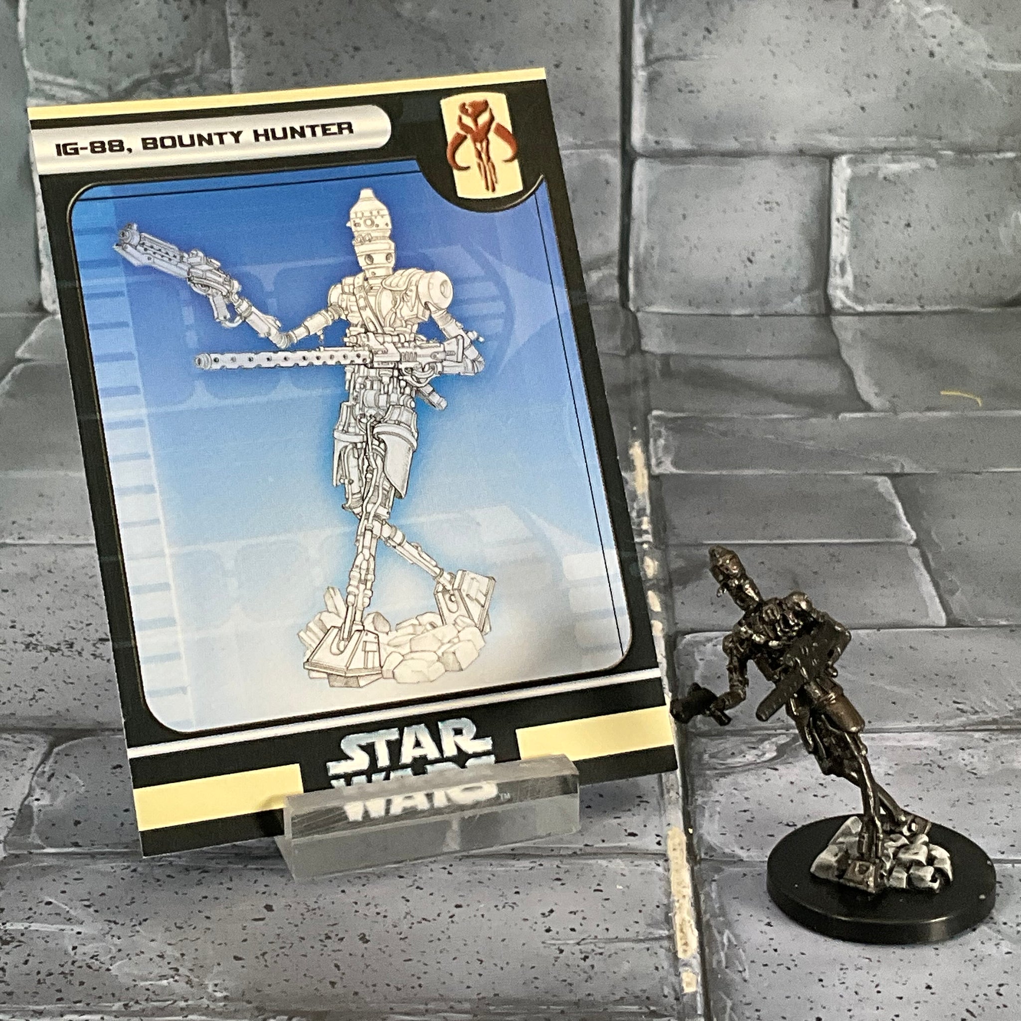 Star Wars Miniatures 36/60 IG-88 Bounty Hunter