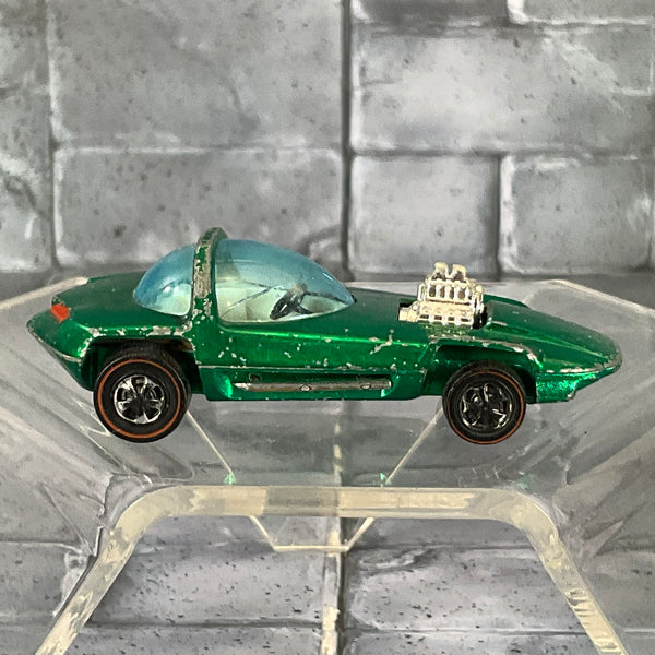 Hot Wheels Redline Silhouette - Green