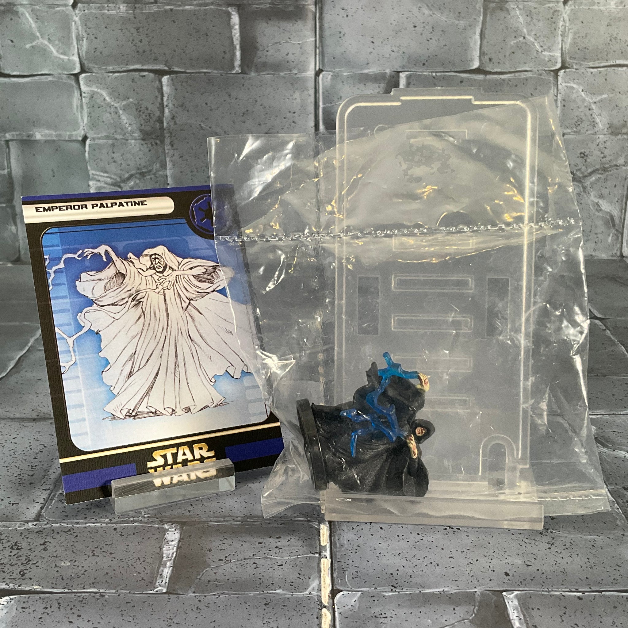 Star Wars Miniatures 25/60 Emperor Palpatine (Sealed)