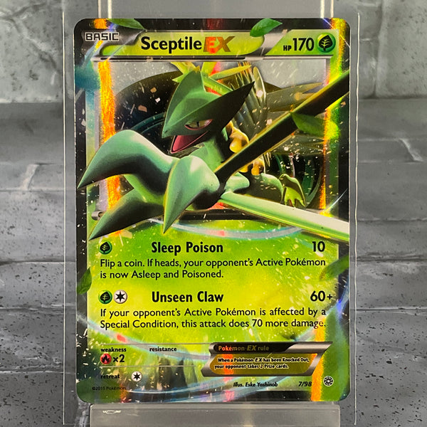 Pokémon TCG – Ancient Origins: Sceptile EX #7 - LP Condition