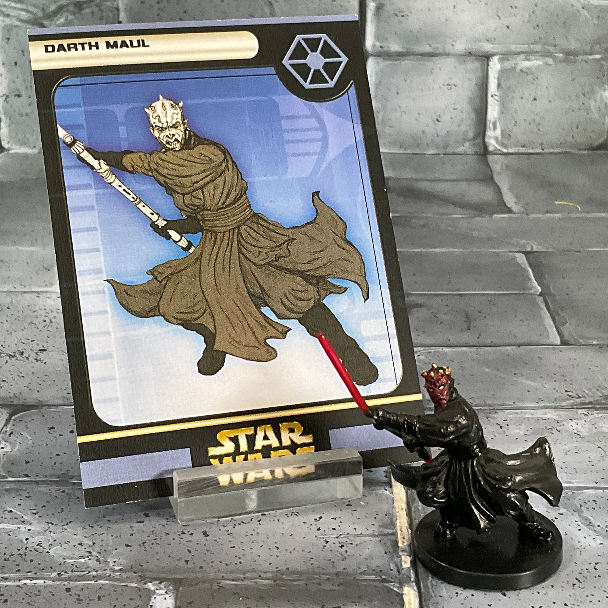 Star Wars Miniatures 35/60 Darth Maul