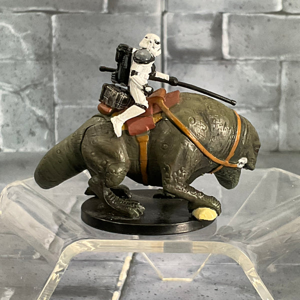 Star Wars Miniatures 40/60 Sandtrooper on Dewback