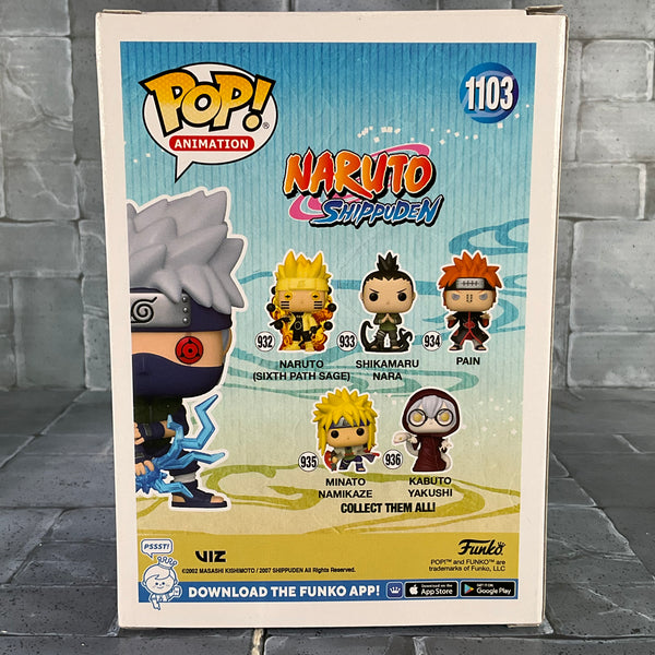 Funko Pop - Naruto Shippuden: Kakashi (Raikiri) #1103 GID GameStop