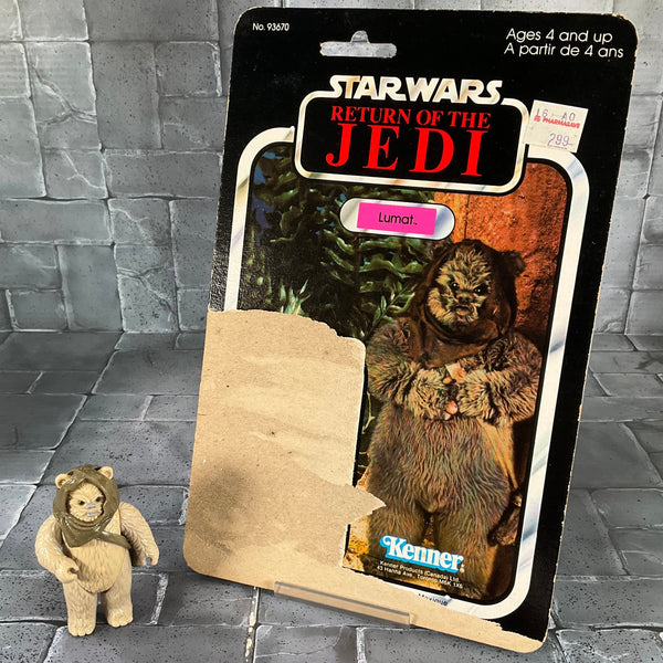 Vintage Kenner Star Wars - Lumat With Cardback