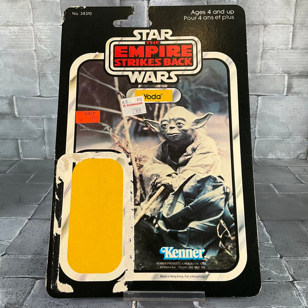 Vintage Kenner Star Wars - Yoda with Cardback