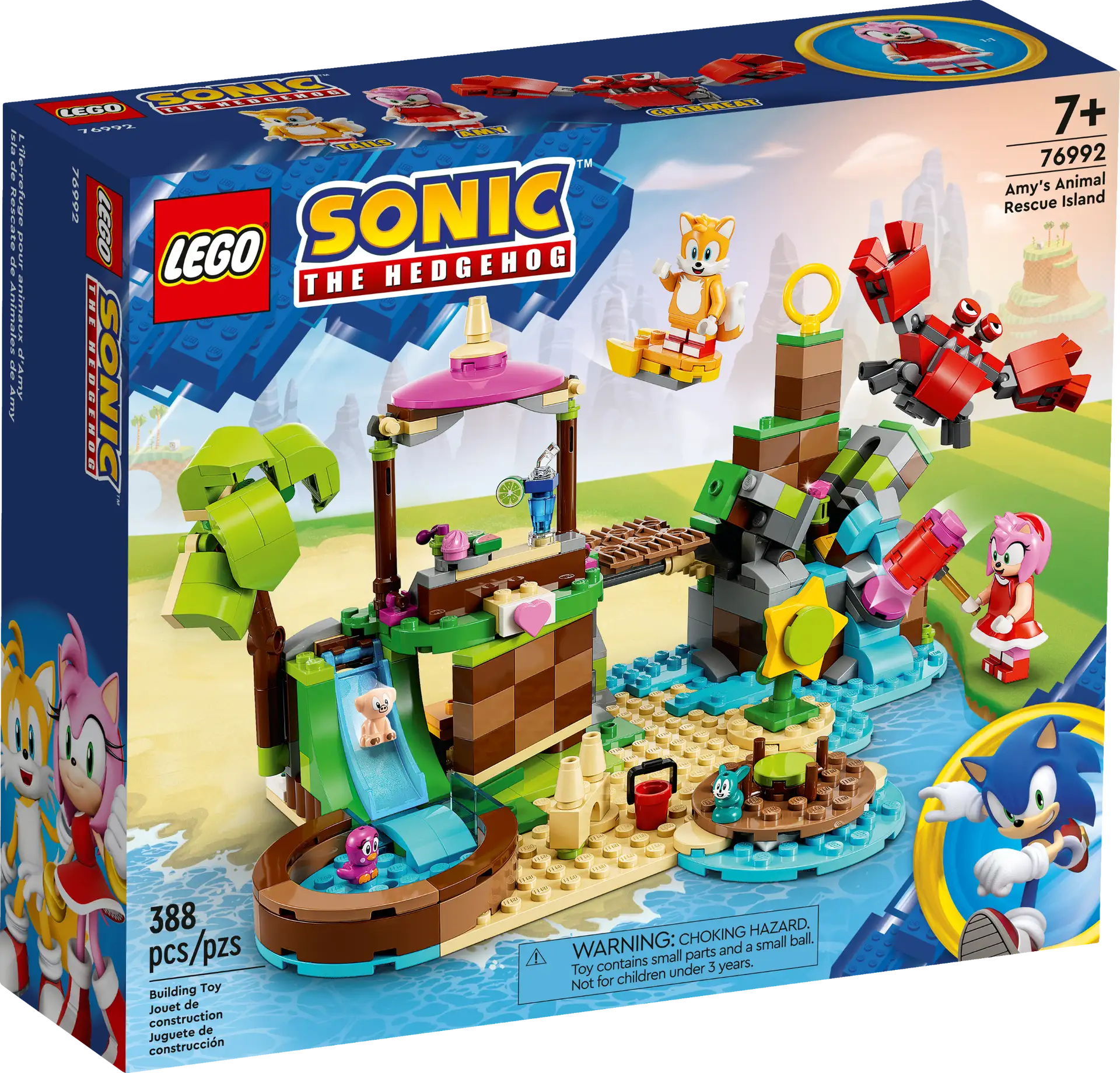 LEGO Sonic the Hedgehog - 76992 - Sonic Amy’s Animal Rescue Island