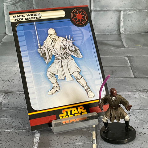 Star Wars Miniatures 13/60 Mace Windu Jedi Master