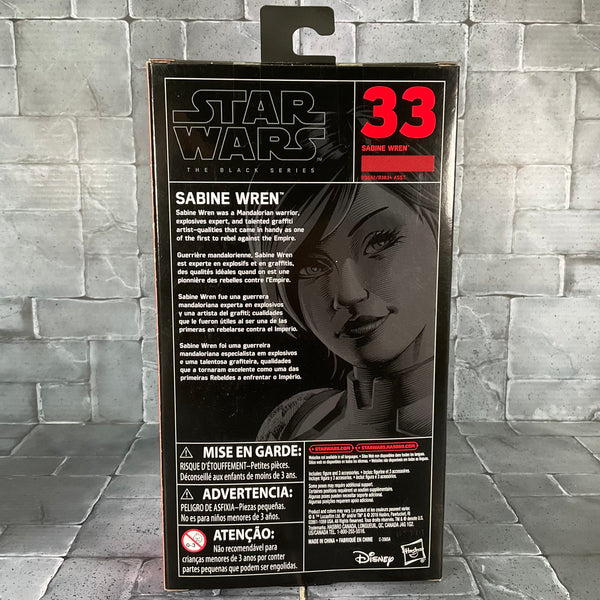 Star Wars Black Series - Sabine Wren (Resealed)