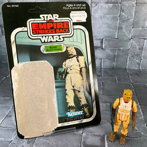 Vintage Kenner Star Wars - Bossk #2 with Unpunched Cardback