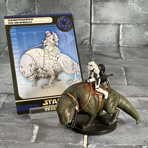 Star Wars Miniatures 40/60 Sandtrooper on Dewback