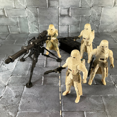 Star Wars POTF Snowtrooper Turret Set