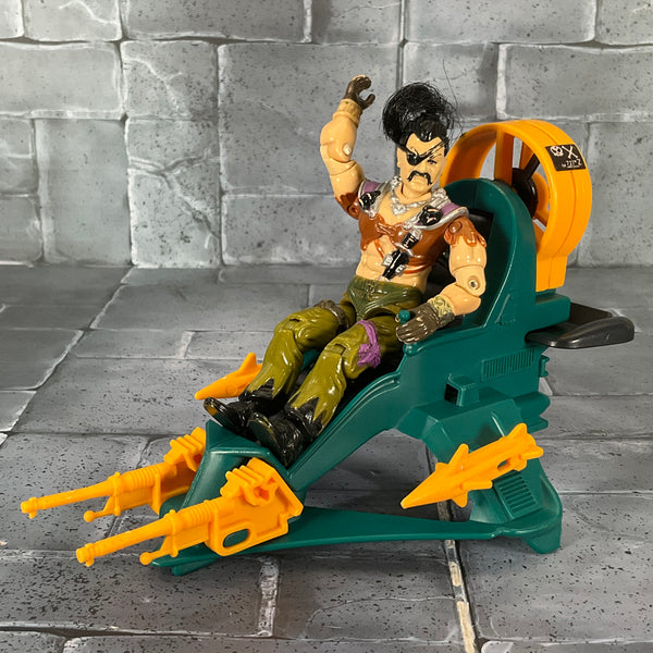 Vintage GI Joe - Zanzibar with Air Skiff