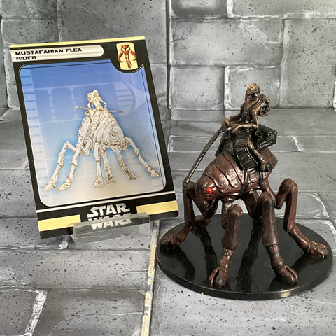 Star Wars Miniatures 41/60 Mustafarian Flea Rider