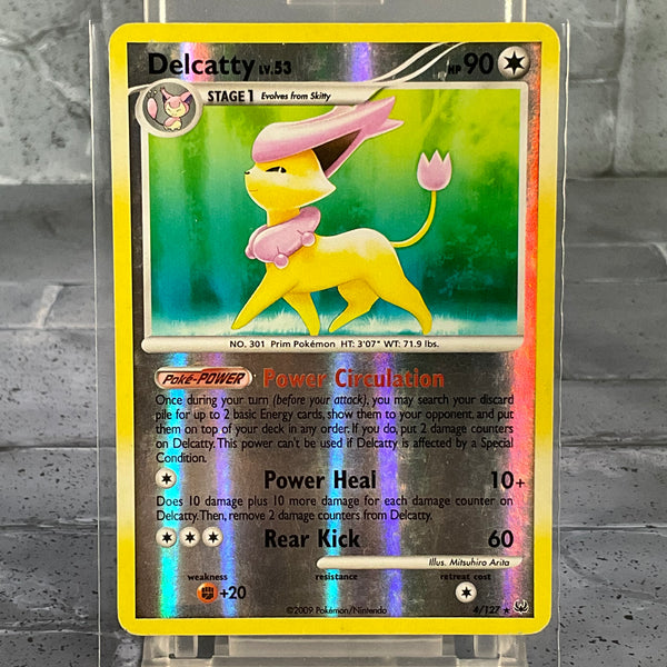 Pokémon TCG – Platinum: Delcatty (Reverse Holo) #4 - MP Condition