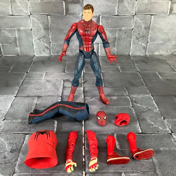 Marvel Toy Biz Spider-Man 2002 - Wrestler Spider-Man with Transforming Action