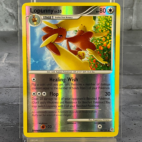 Pokémon TCG – Diamond & Pearl: Lopunny (Reverse Holo) #30 - NM Condition