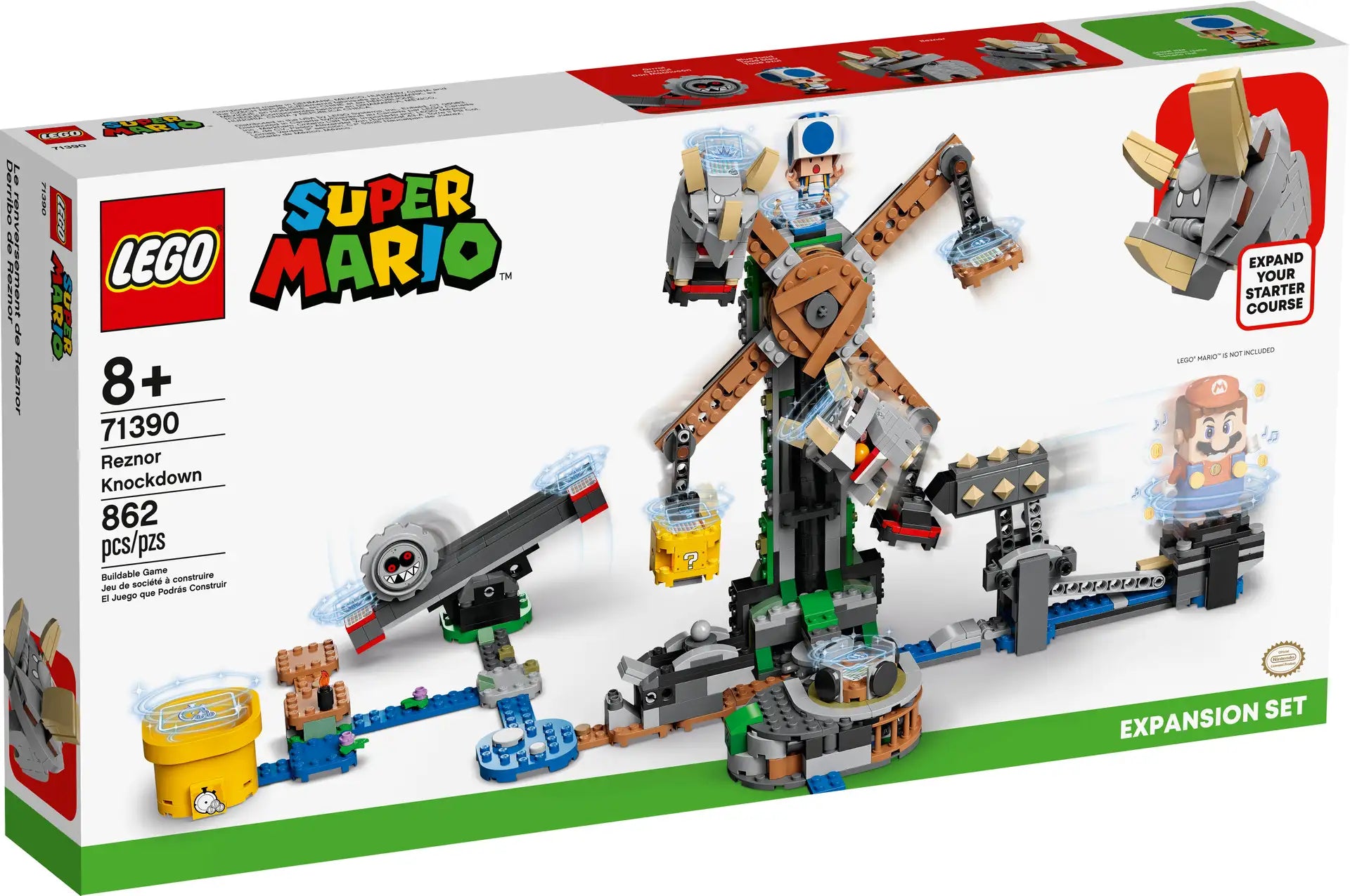 LEGO Super Mario - 71390 - Reznor Knockdown