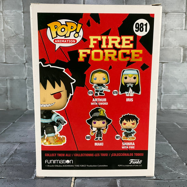 Funko Pop - Fire Force: Shinra with Fire #981
