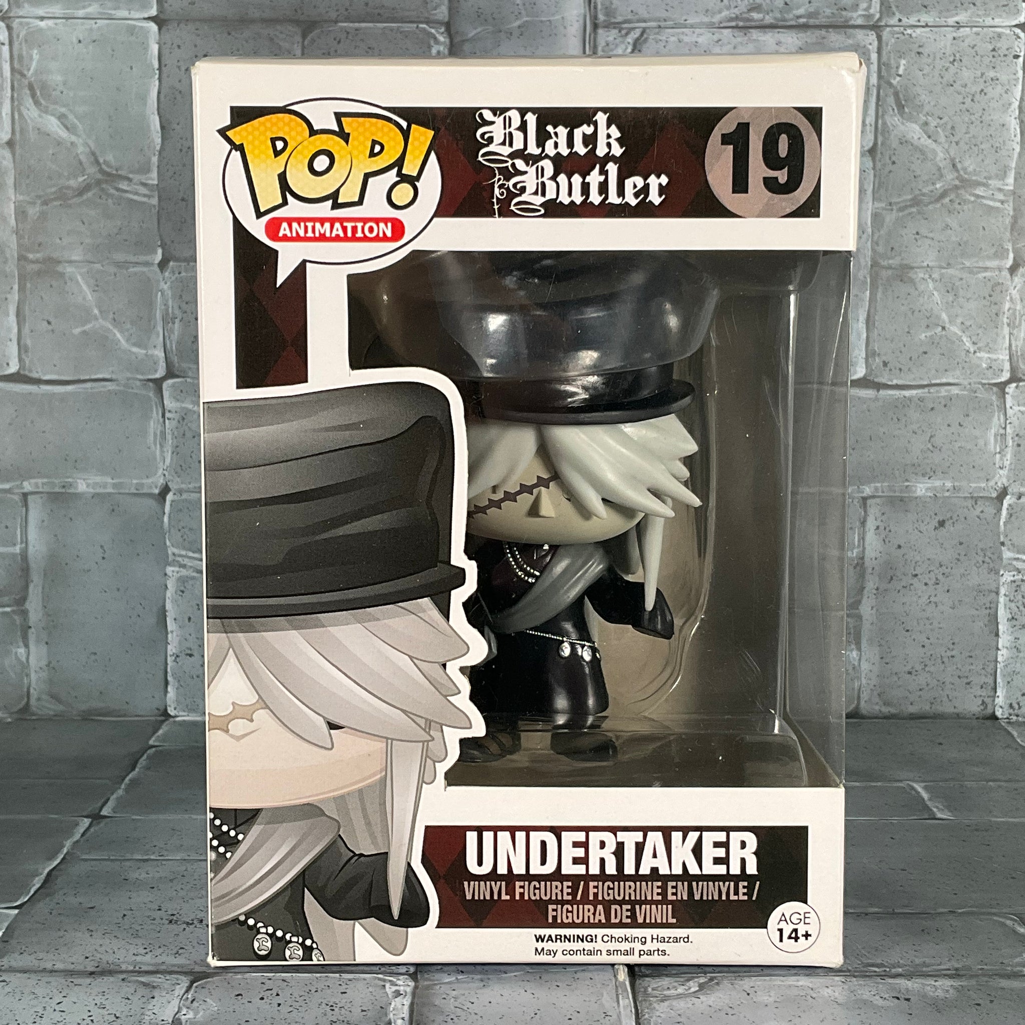 Funko Pop #19 Black Butler Undertaker