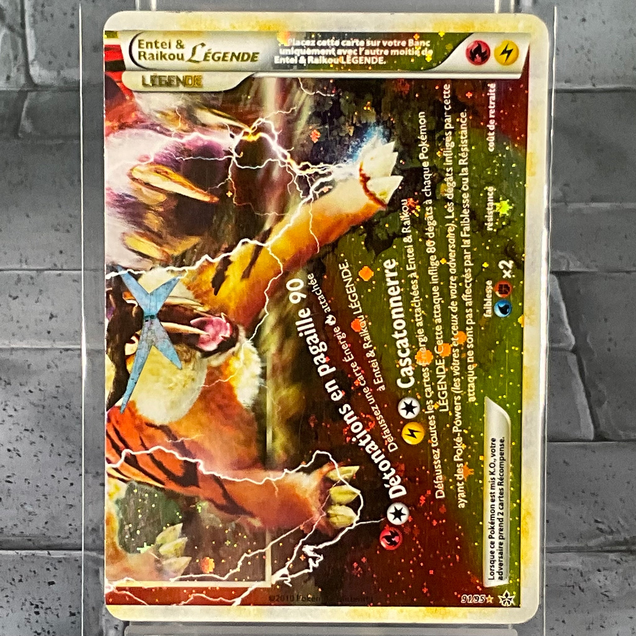 Entei & Raiku Legend - 91/95 - French