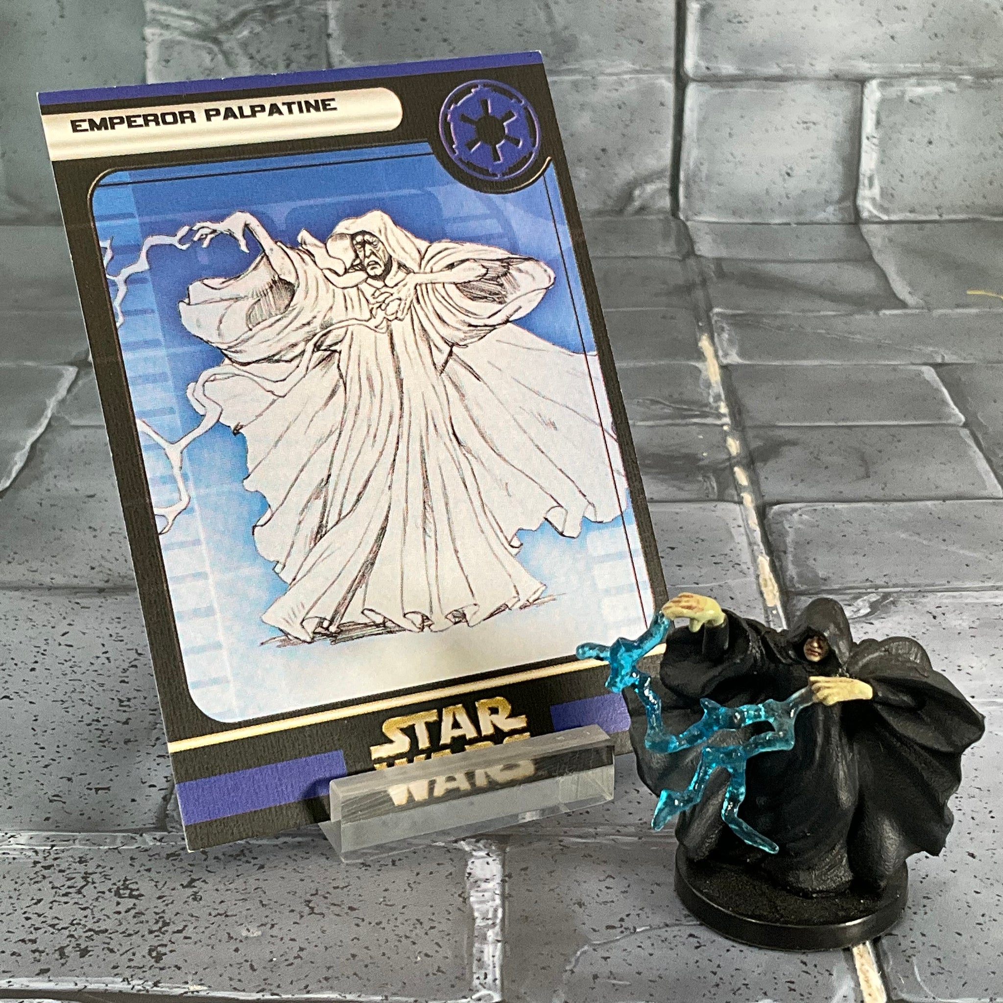 Star Wars Miniatures 25/60 Emperor Palpatine