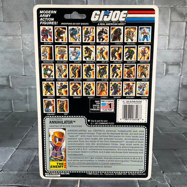 Vintage GI Joe ARAH ANNIHILATOR MOC 1988