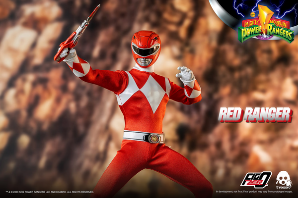 ThreeZero MMPR Red Ranger 1/6 figure