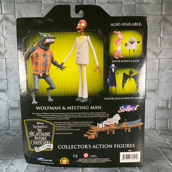 Diamond Select: The Nightmare Before Christmas - Wolfman & Melting Man