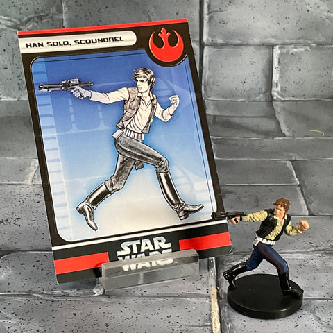 Star Wars Miniatures 7/60 Han Solo Scoundrel