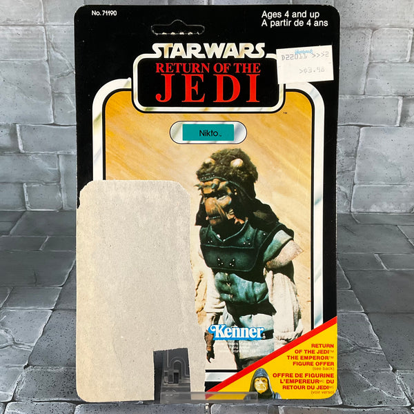 Vintage Kenner Star Wars - Nikto with Cardback