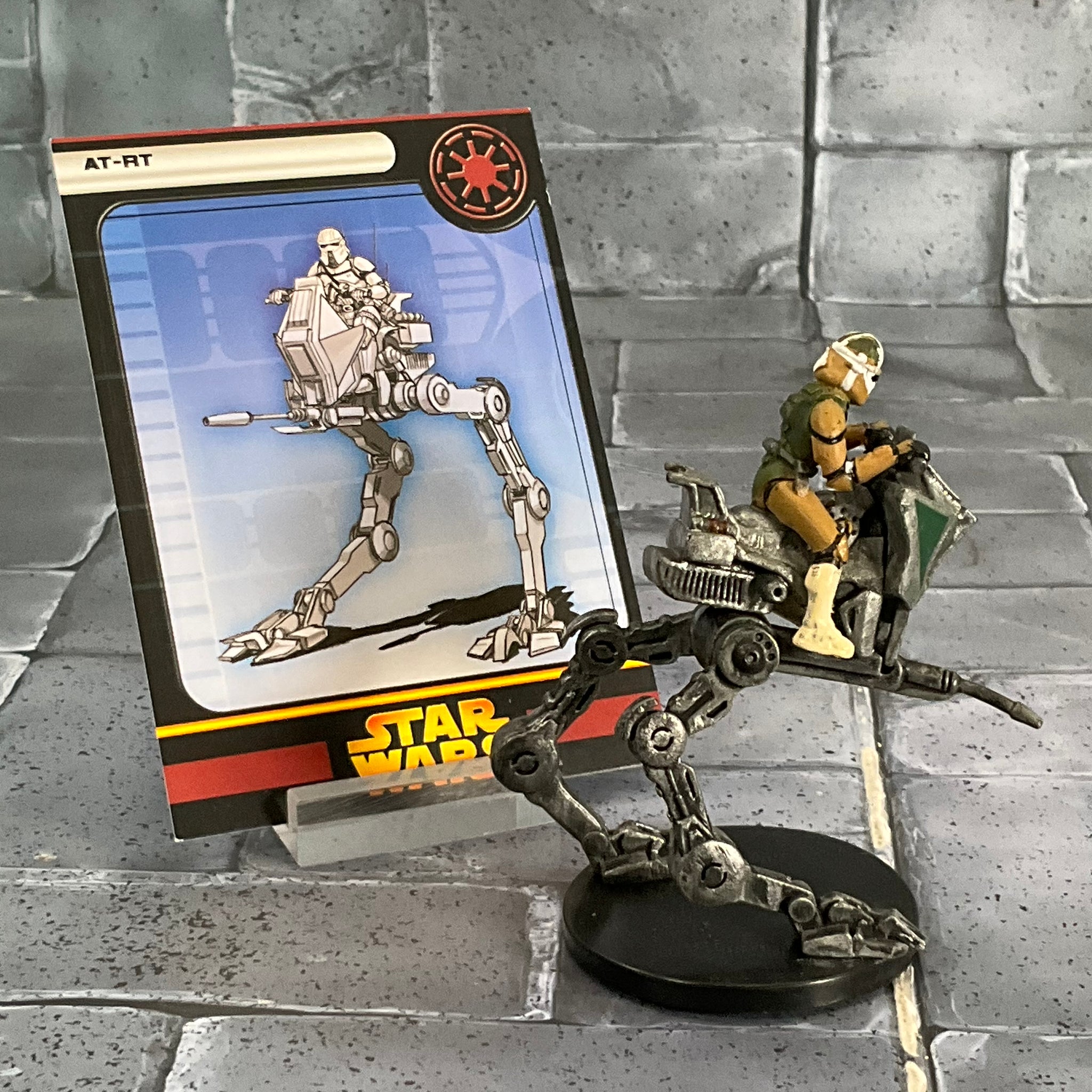 Star Wars Miniatures 4/60 AT-RT