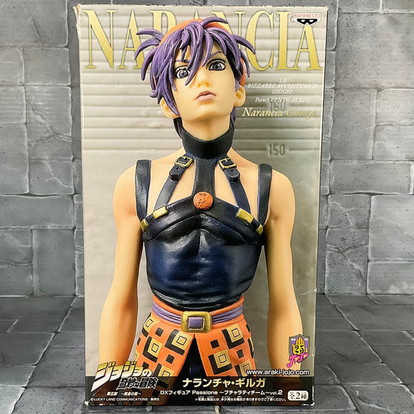 Banpresto JoJo's Bizarre Adventure Narancia Ghirga DX Figure Passione Bucharati Team Vol.2