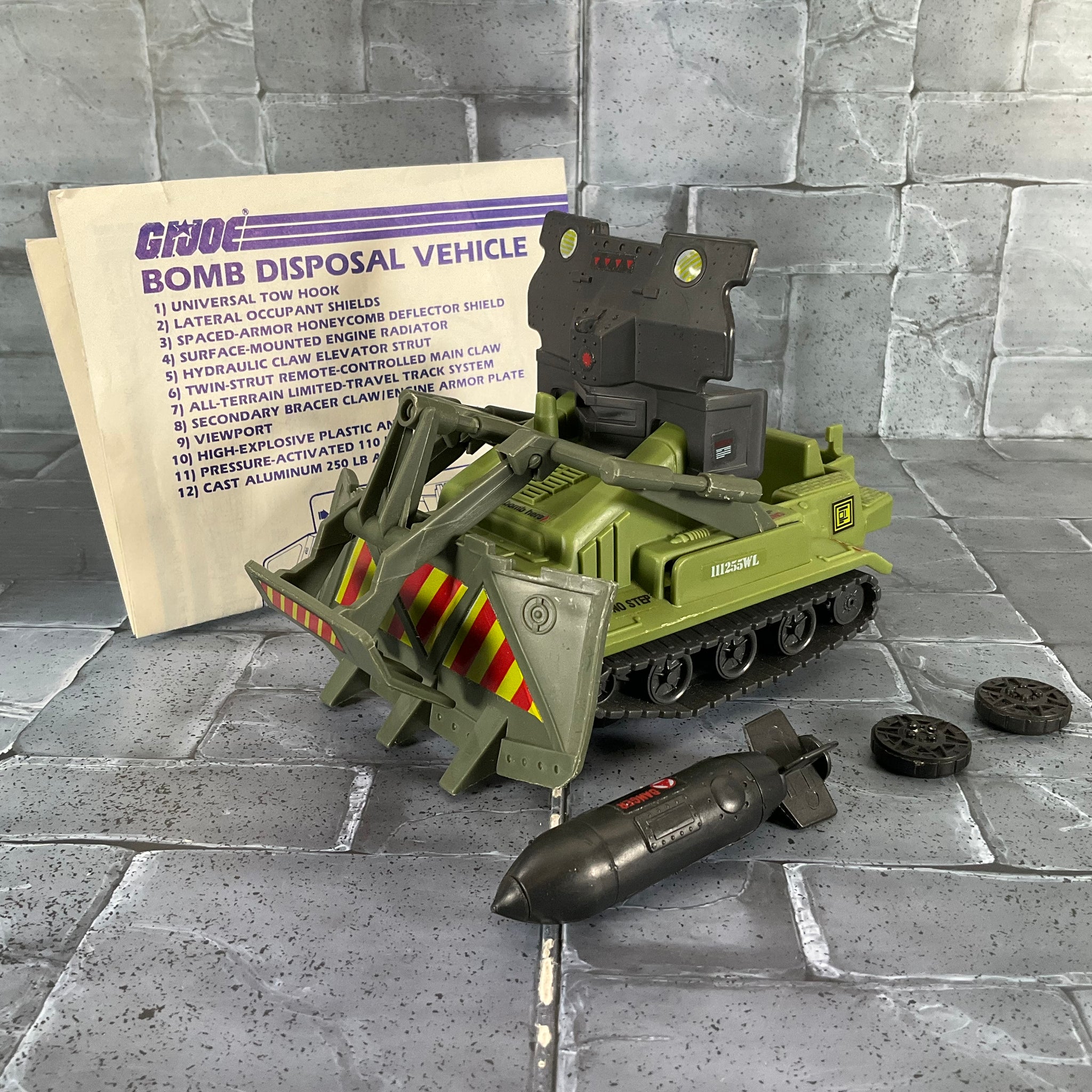 Vintage GI Joe - Bomb Disposal Vehicle