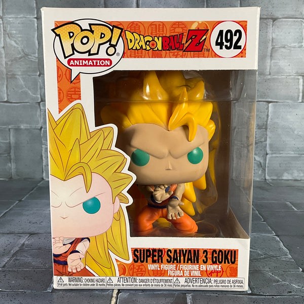 Funko Pop - DragonBall Z: Super Saiyan 3 Goku #492