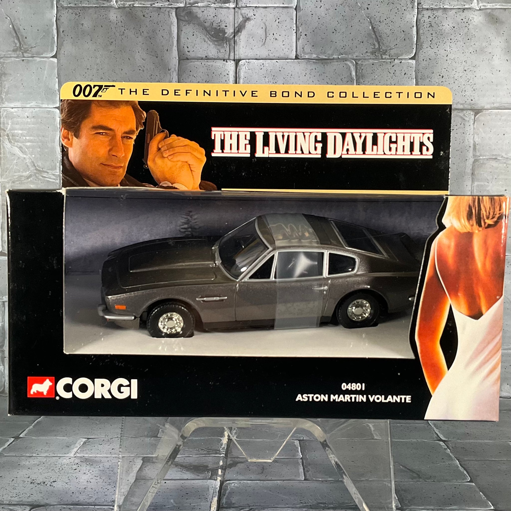 007 James Bond Corgi - The Living Daylights Aston Martin Volante