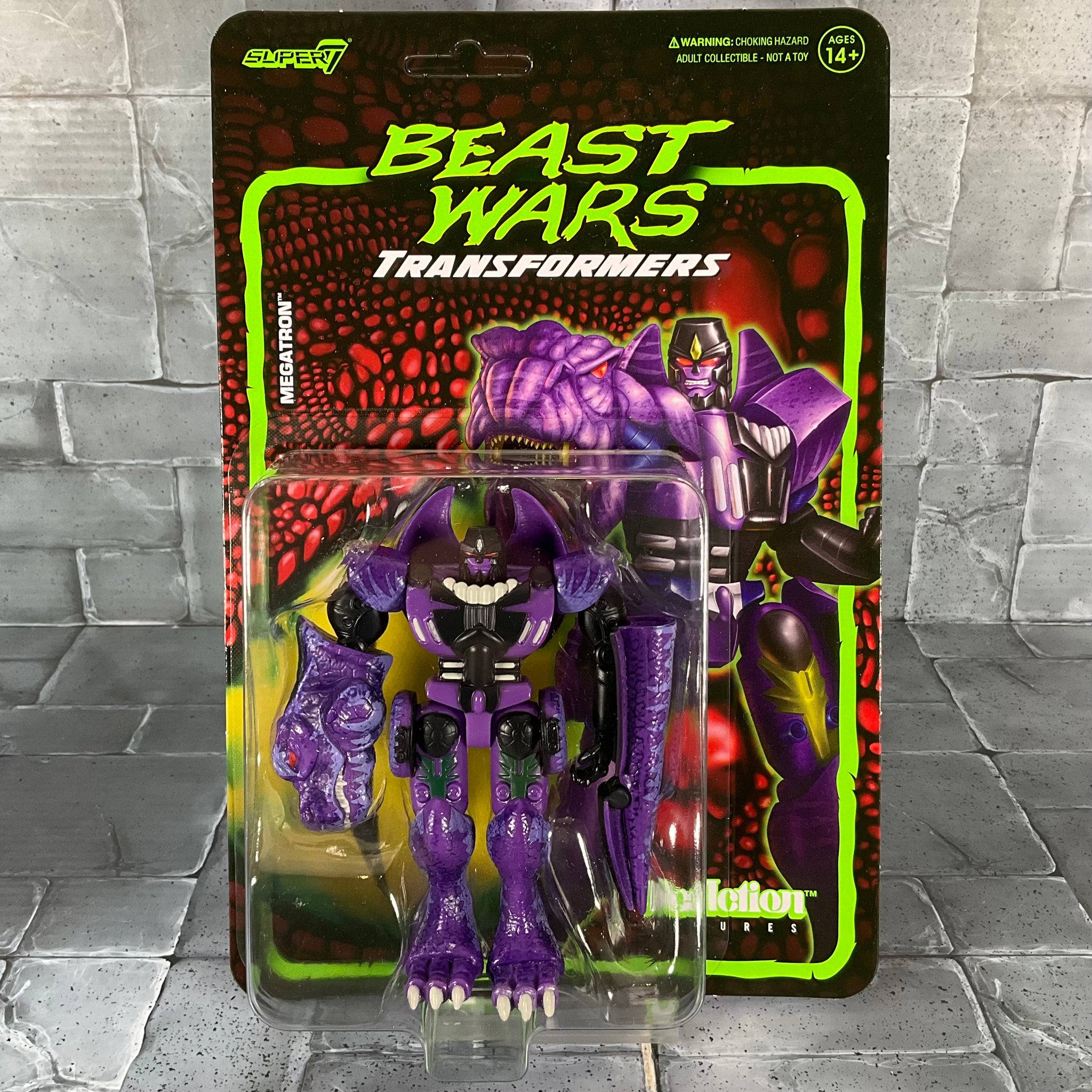 Super7 ReAction Transformers: Beast Wars - Megatron