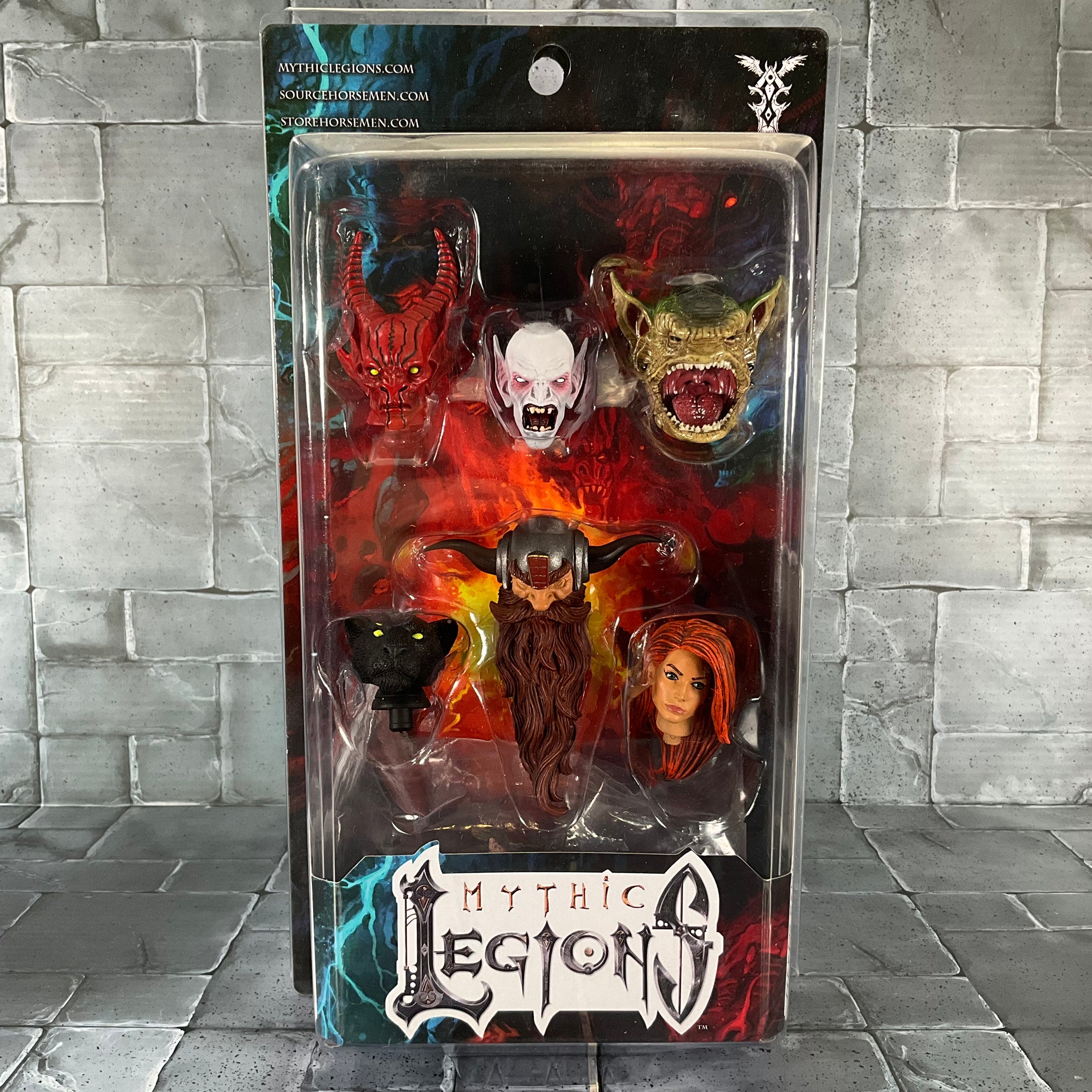 Mythic Legions – Heads Pack 1 (Four Horsemen Studios)